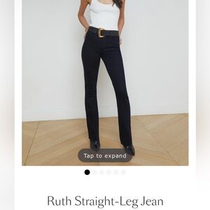 L’Agence Ruth Straight Leg Jean in Metro